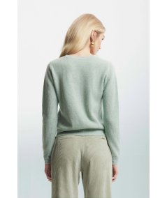 Maglia cardigan 100% lana