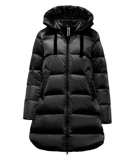 Piumino in Nylon Bright - Geneva Long Down Jacket