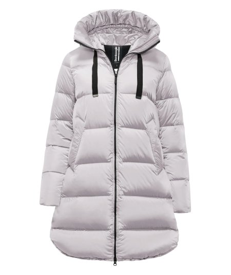 Piumino in Nylon Bright - Geneva Long Down Jacket