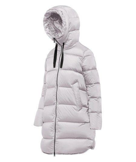 Piumino in Nylon Bright - Geneva Long Down Jacket