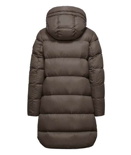 Piumino in Nylon Bright - Geneva Long Down Jacket